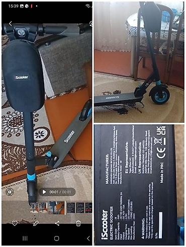 elektrikli sc: Almaniyadan alınmış skuter satılır yeni kimidir,100kq götürür uşaq — 1