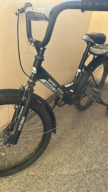 Velosipedlər: Uşaq velosipedi – “Sport Stels Speed Bike” (qara) - Təkər ölçüsü — 2
