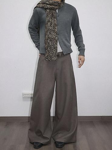 сумки бишкек: Брюки Палаццо, Осень-весна, Шерсть, Новый, 2XL — 4