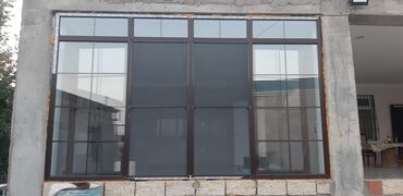Plastik pəncərələr: Ofi̇s ara kəsmələri̇. şüşə. Alümi̇ni̇um. Plasti̇k — 9
