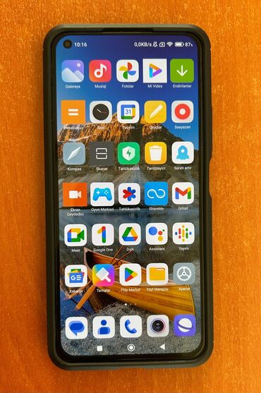 iphone 13 pro ikinci əl: Xiaomi Mi 11 Lite, 128 ГБ, цвет - Серый, 
 Отпечаток пальца, Две SIM карты, Face ID