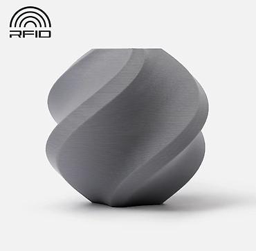 3d printer: Bambu Lab PLA Matte Filament – Kül Bozu, 1 kq Bambu PLA Basic ilə — 1