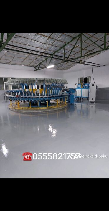 Digər beton məhsulları: Eboksid Xüsusiyyətləri: -gigiyenikdir -tozlanmır -antibakterialdır — 19