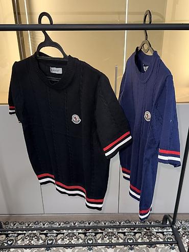 pull and: Джемпер Moncler с коротким рукавом - Модель: трикотажный джемпер с — 2