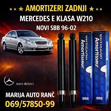 Amortizeri: AMORTIZERI MERCEDES E KLASA W210 96-02 NOVI SBB | amortizeri — 1