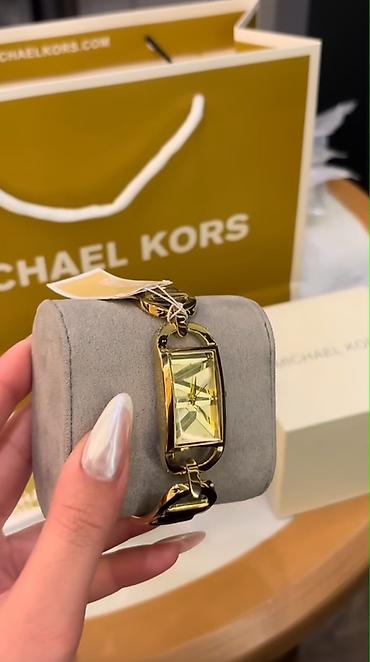 Qol saatları: İşlənmiş, Qol saatı, Michael Kors, rəng - Qızılı — 2