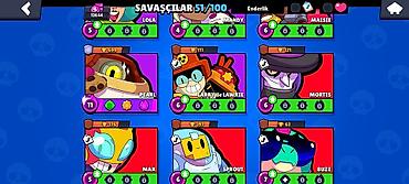 balaca hovuzlar: Brawl Stars hesabı – “Azeri lol” - Kupa yolu: 12,644 (ən yüksək — 3