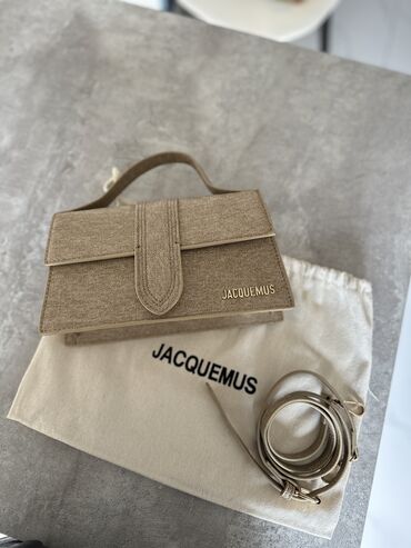 Классические сумки: Сумка под Jacquemus с пыльником, состояние 10/10, возможен торг