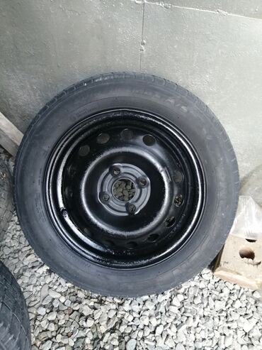колеса 14 размер: Дөңгөлөктөр монтажда 175 / 65 / R 14, Кыш, Жуп, Жеңил унаалар, Темир, тешиктери - 5