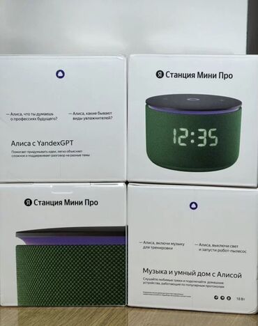 Динамики и колонки: Яндекс Станция Мини Про (Станция Мини 3 Про), цвет зелёный. - Умная — 3