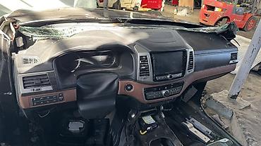 Кузовные детали: Капот Ssangyong, Б/у, Оригинал — 2