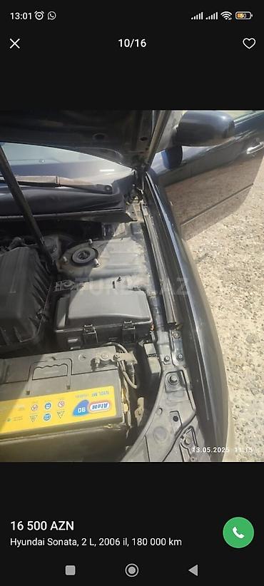mustan: Hyundai Sonata: 2 l | 2006 il Sedan — 5