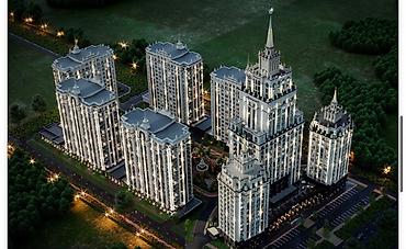 1700: 3 комнаты, 109 м², Асанбай мкр Элитка, 13 этаж, ПСО (под самоотделку) — 3
