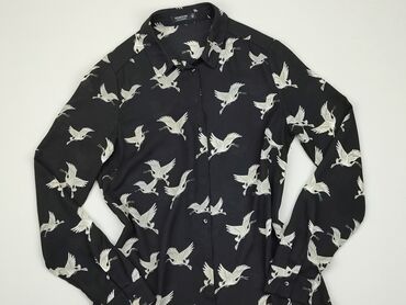czarne bluzki z koronką reserved: Koszula Damska, Reserved, XS, stan - Bardzo dobry
