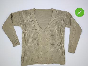 sweter dekolt v: Sweter damski, rozmiar 3XL — 2