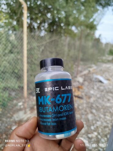 Vauxhall: EPIC LABS MK-677 (Ibutamoren) kapsulaları - Məhsul: MK-677 Ibutamoren