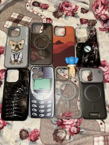 Kabrolar: Məhsul: iPhone üçün müxtəlif dizaynda qoruyucu bamperler 15 pro max — 1