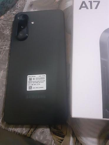 samsung es: Samsung Galaxy A17, 128 GB, rəng - Qara, İki sim kartlı — 1