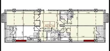 105: 3 комнаты, 105 м², Нижний Джал (Джал-23) Элитка, 10 этаж, ПСО (под самоотделку) — 1