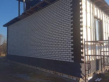 Фасадные сэндвич панели: Фасадные панели под кирпич - Материал: бетон/фибробетон (литые — 25