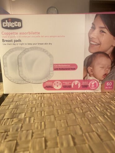kiqurum qadın pijamaları: Chicco Breast Pads – Süd qoruyucu yastıqlar - Qutu: 60 ədəd - Gündüz