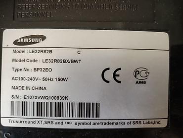 плеер самсунг: Samsung LE32R82B 32" LCD TV Xüsusiyyətlər: - Ekran diaqonalı: 32 düym — 2