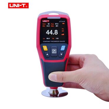 тестер светодиодов: Толщиномер, UNI-T UT343D Цифровой измеритель покрытия Измеритель