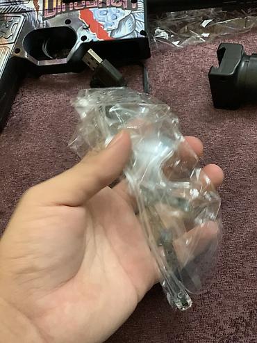 nerf oyuncaq silahlar: M206 Electric Toy Submachine Gun – gel ball (su giləsi) atan oyuncaqlı — 6