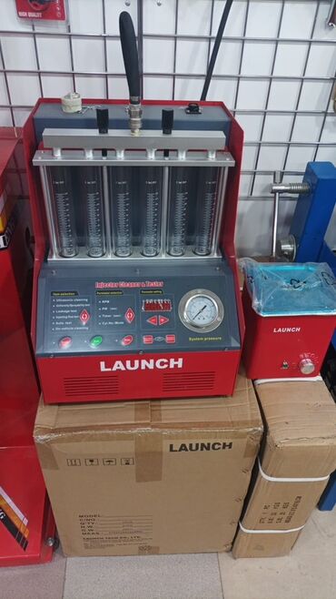 hazr biznes: LAUNCH markalı, injektor təmizləyici və test cihazı. Cihaz