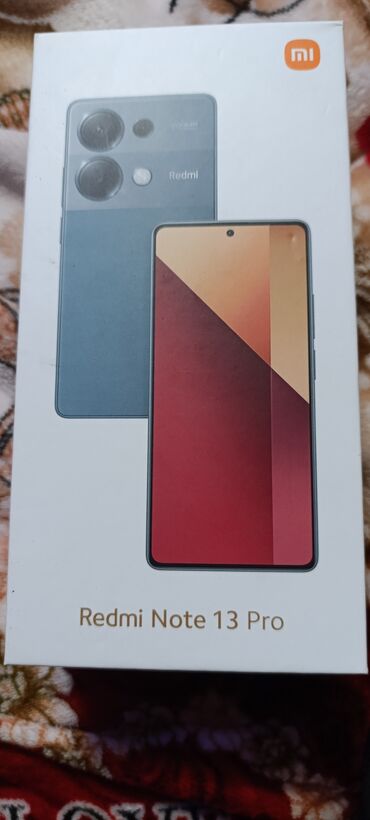 redmi 11 т: Redmi, Redmi Note 13 Pro, Колдонулган, 256 ГБ, түсү - Кара, 2 SIM