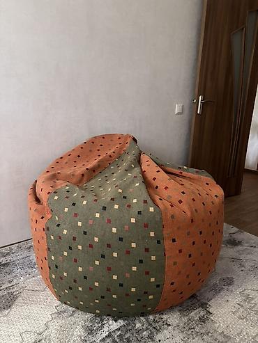 пуфик мешок купить: Бескаркасное кресло-мешок (пуф) - Форма: круглый пуф/bean bag. - — 2