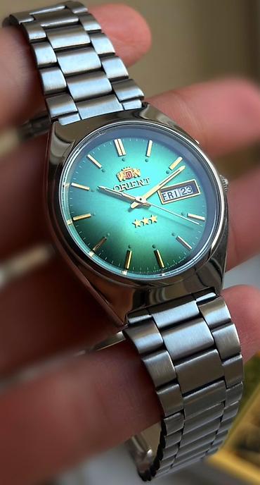 Наручные часы: Orient “Tri-Star” avtomatik qol saatı - Kalibr: mexaniki avtomatik — 4