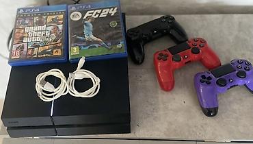 Игровой комплект PlayStation 4 Состав: - Консоль Sony PlayStation 4 at lalafo.kg Игровой комплект PlayStation 4 Состав: - Консоль Sony PlayStation 4