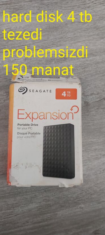 hard disk notebook: Sərt disk (HDD) Yeni