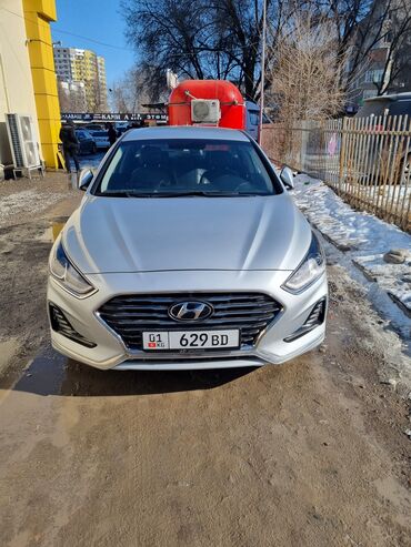 hyundai sonata под выкуп: Hyundai Sonata: 2018 г., 2 л, Автомат, Газ