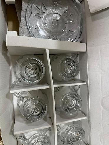 Çay dəsti, Şüşə, 6 nəfərlik