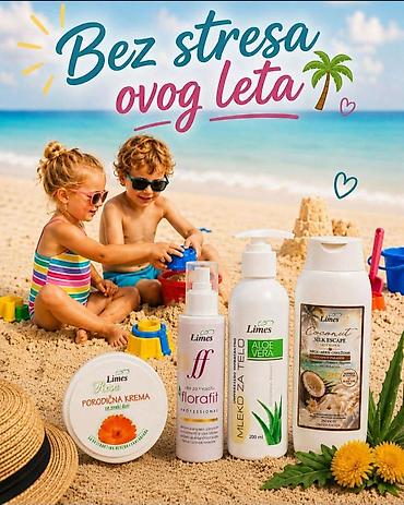patike baletanke: Letnja kolekcija Limes prirodne kozmetike – za negu kože na plaži i — 1