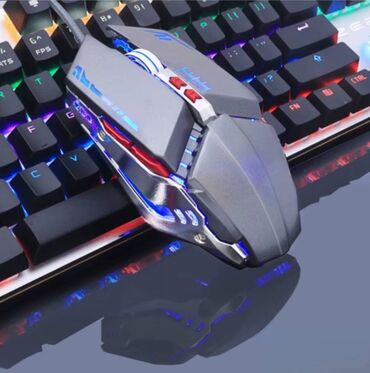Аксессуары для ПК: 100% tam yeni və yüksək keyfiyyətli. Siçanın adı: MMR5, MMR4 Düymələr