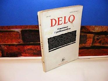 tipke: DELO umetnost i psihoanaliza jun 19741974mek povez otisnut poništen — 1