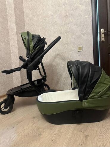 Gəzinti arabaları: MilBurbay firmasi kaleska qiymeti 200.man Cox az istifade olunub 2