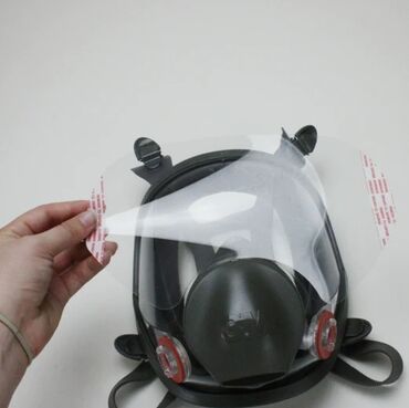 полнолицевая маска: Плёнки 3М 6885 Обеспечивает защиту поликарбонатной линзы от