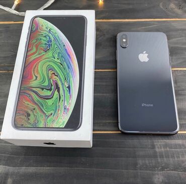 iphone 4 ikinci el: IPhone Xs Max, 256 ГБ, Черный, Гарантия, Отпечаток пальца, Беспроводная зарядка