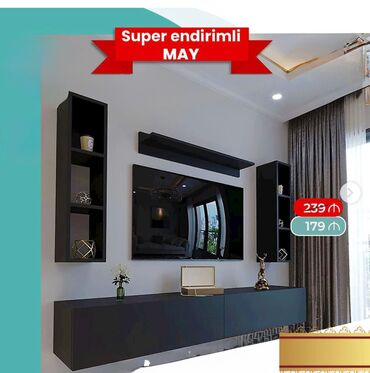 Yataq otağı dəstləri: Tv stend tv altligi sifarisle
