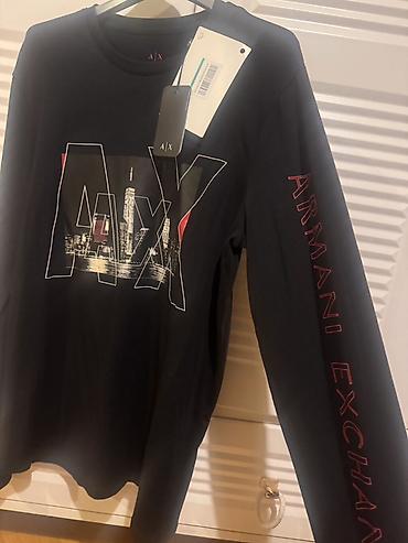 canta armani: Futbolka, Armani Exchange, M, rəng - Qara — 2
