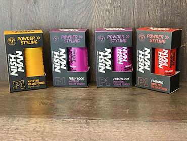 трико мужской: Пудра для укладки волос NISHMAN P1 — матирующая объемная пудра (Powder — 1