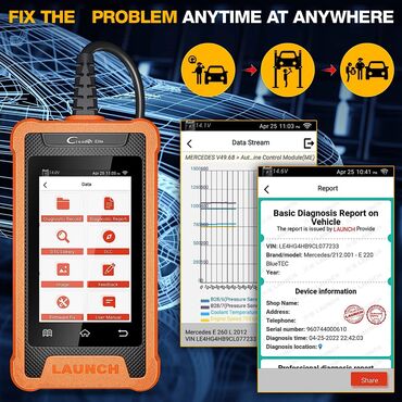 Alati za automobile: Ovo - LAUNCH X431 Creader Elite za Audi, VW, Skoda, Seat, Bentley — 19