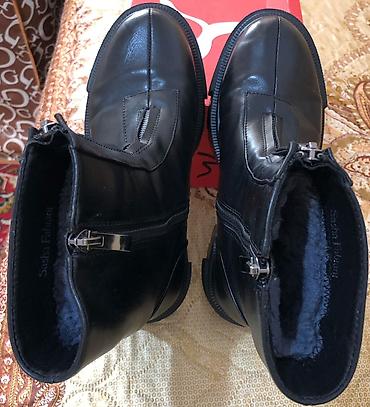 Ботинки и ботильоны: Ботинки, 36, Sasha Fabiani, Б/у, цвет - Черный, Самовывоз, Платная доставка — 12