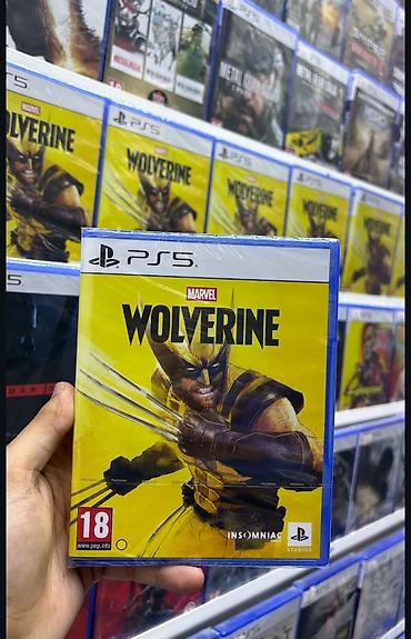 PS5 üçün Marvel Wolverine – fiziki disk - Platforma: PlayStation 5