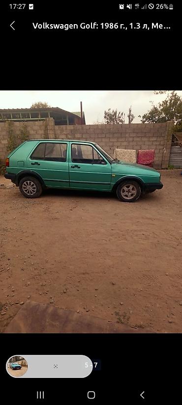 голльф 2: Volkswagen Golf: 1986 г., 1.8 л, Механика, Бензин, Хэтчбэк — 3