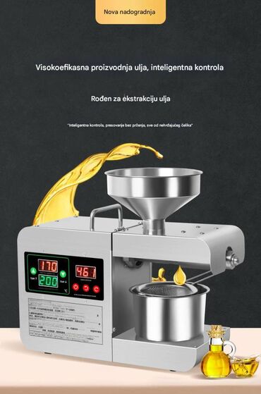 Ostali kuhinjski aparati: Kompaktna električna presa za hladno i toplo ceđenje ulja - — 6